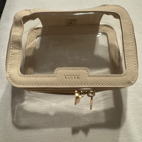 Vieve Cream + Clear Cosmetics Bag - Picture 2 of 7